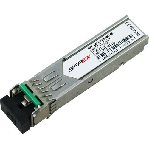 Huawei Compatible 1000BASE-ZX 1550nm SMF 40km Dual LC S-SFP-GE-LH40-SM1550 